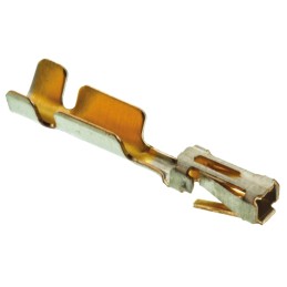 100 pcs - TE Connectivity AMPMODU MOD IV Series Female Crimp Terminal, 26AWG Min, 20AWG Max