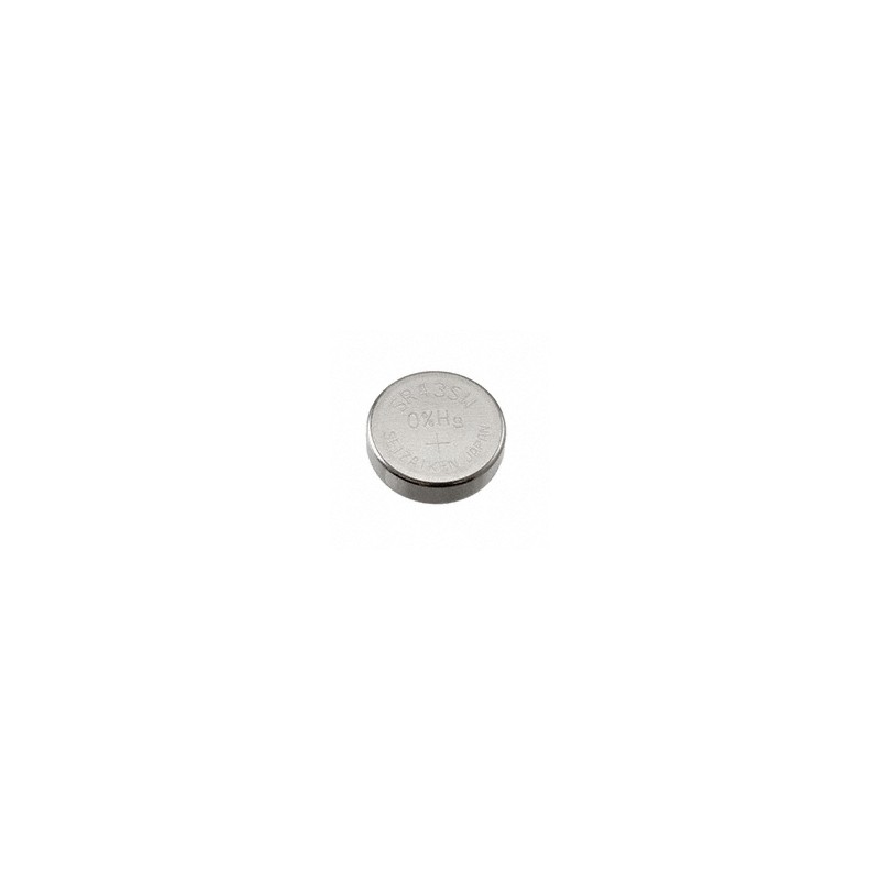 1 pcs : SR43SW - Coin, 11.6mm Silver Oxide 1.55 V Battery Non-Rechargeable