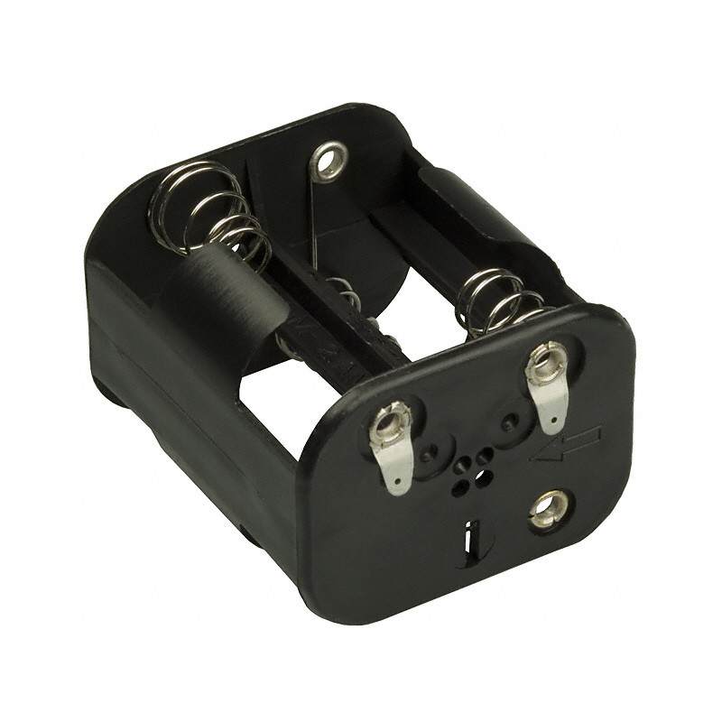 1 pcs : BH22CL - Battery Holder (Open) C 4 Cell Solder Lug