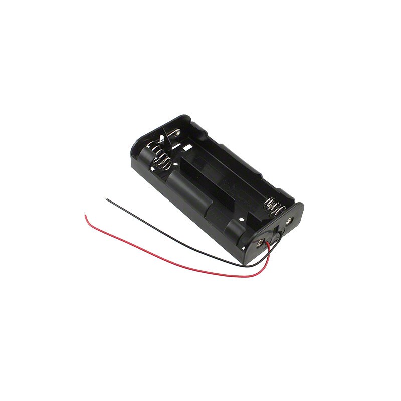 1 pcs : BH24CW - Battery Holder (Open) C 4 Cell Wire Leads - 6' (152.4mm)