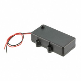 1 pcs : 770 - Battery Holder (Covered) AA 2 Cell Wire Leads - 5.89' (149.5mm)