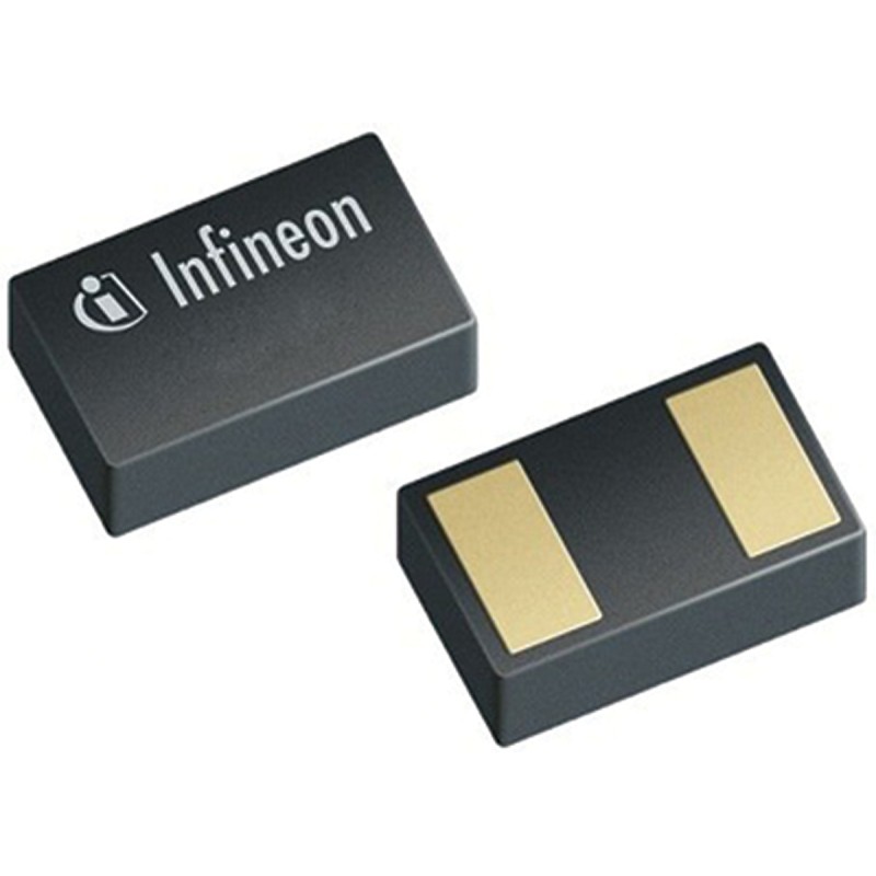 100 pcs - Infineon ESD114U102ELE6327XTMA1, Uni-Directional TVS Diode, 2-Pin TSLP