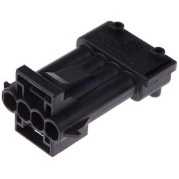 10 pcs - TE Connectivity, Timer Automotive Connector Plug 4 Way, Solder Termination