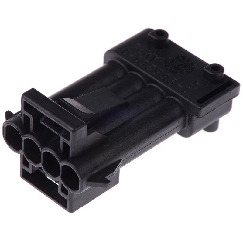 10 pcs - TE Connectivity, Timer Automotive Connector Plug 4 Way, Solder Termination