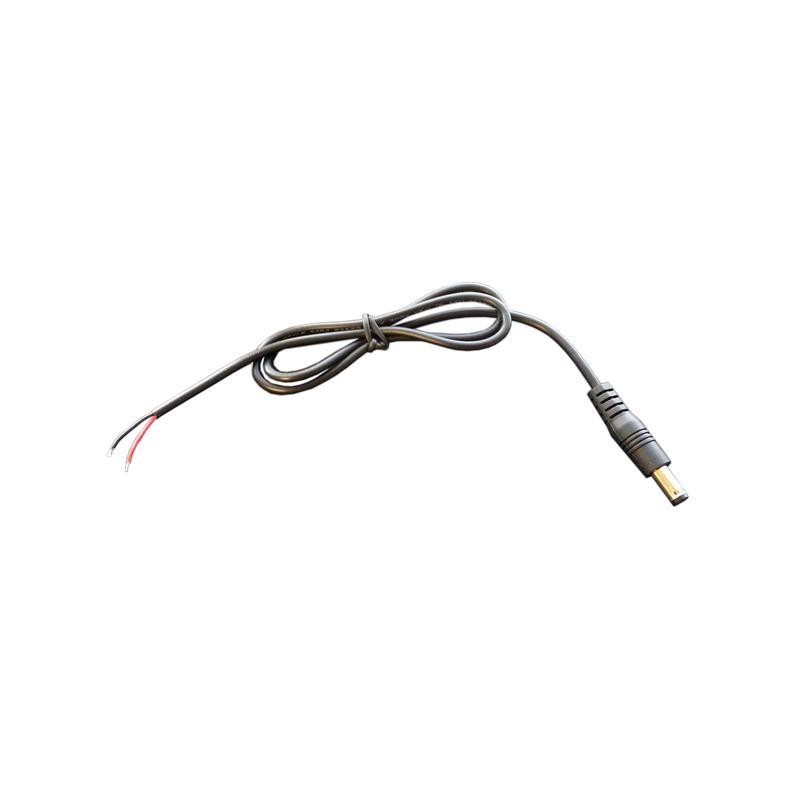 1 pcs : 5700038 - Cable Assembly 2.1mm ID, 5.5mm OD Plug to Wire Leads Round 2.0' (609.60mm)