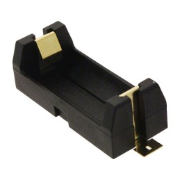 1 pcs : 1018 - Battery Holder (Open) 2/3A 1 Cell SMD (SMT) Tab