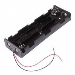 1 pcs : BH26CW - Battery Holder (Open) C 6 Cell Wire Leads - 6' (152.4mm)