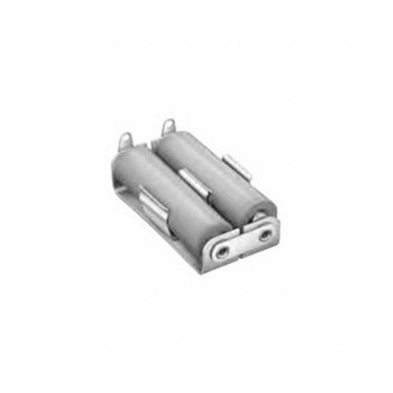 1 pcs : 149 - Battery Holder (Open) C 2 Cell Solder Lug