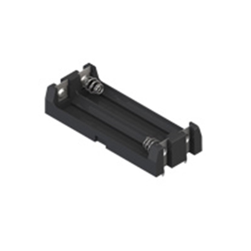 1 pcs : 1077 - Battery Holder (Open) AAA 2 Cell PC Pin