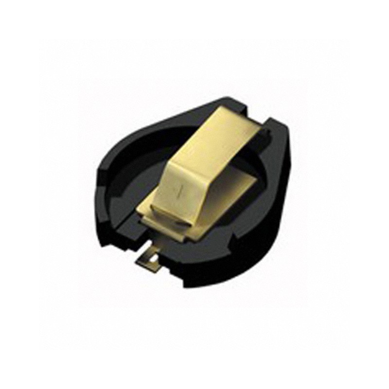 1 pcs : 1083TR - Battery Holder (Open) Coin, 23.0mm 1 Cell SMD (SMT) Tab