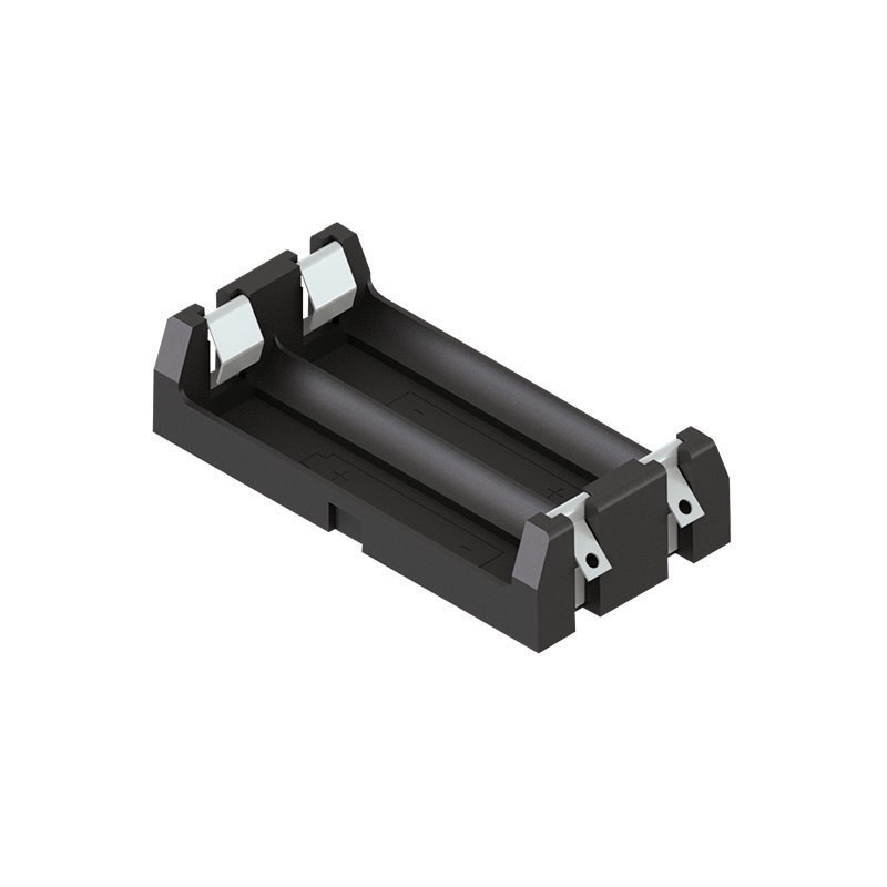 1 pcs : 1114 - Battery Holder (Open) AA 2 Cell Solder Lug