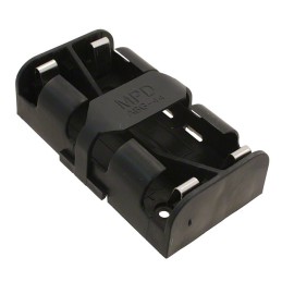 1 pcs : BK-6100-PC4 - Battery Holder (Open) AA 2 Cell PC Pin