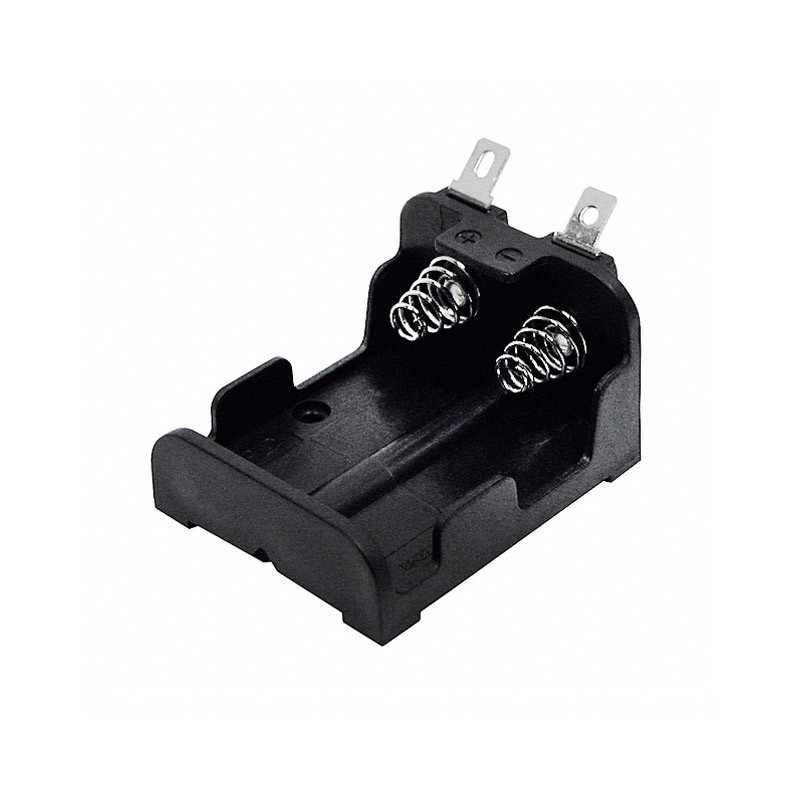 1 pcs : BH223-L - Battery Holder (Open) CR-P2 1 Cell Solder Lug