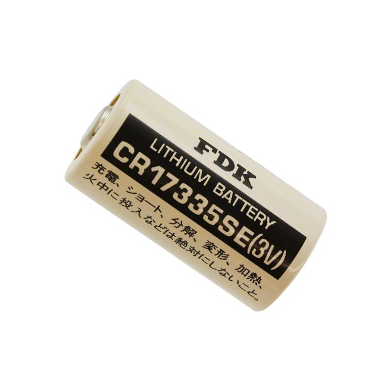 1 pcs : CR17335SE - CR17335 Lithium Manganese Dioxide 3 V Battery Non-Rechargeable
