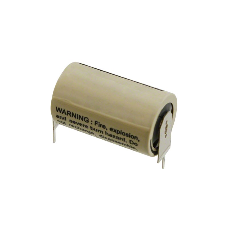 1 pcs : CR14250SE-FT - CR14250 Lithium Manganese Dioxide 3 V Battery Non-Rechargeable