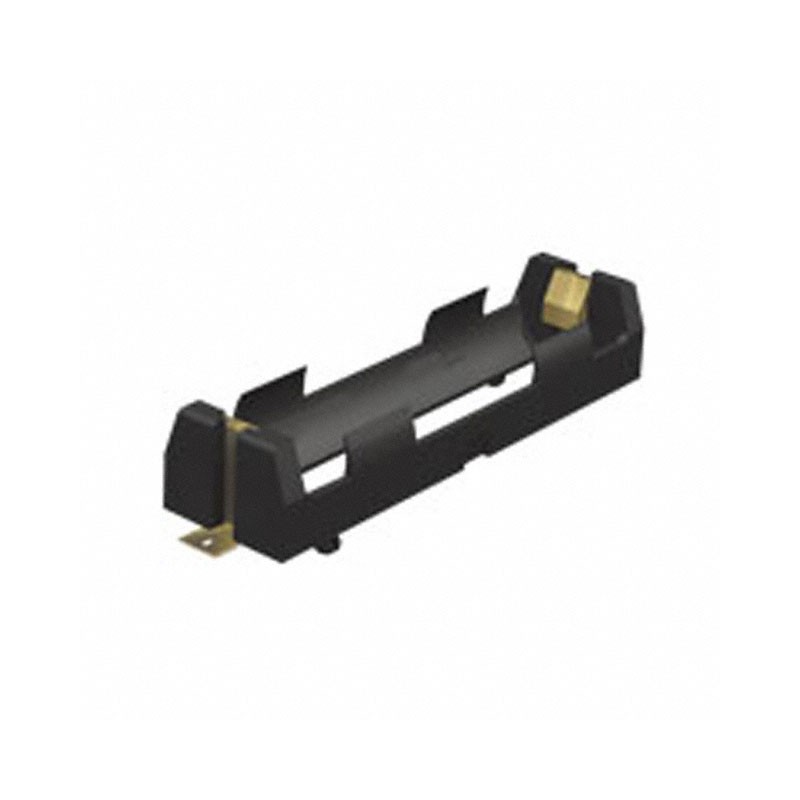 1 pcs : 1042P - Battery Holder (Open) 18650 1 Cell SMD (SMT) Tab