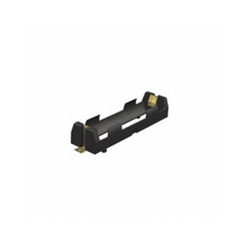 1 pcs : 1042 - Battery Holder (Open) 18650 1 Cell SMD (SMT) Tab