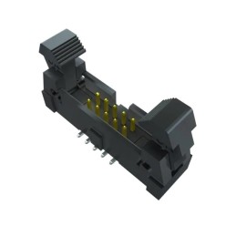 2 pcs - Samtec 10-Way PCB Header Plug for Surface Mount, 2-Row