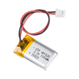 1 pcs : PRT-13853 - 3.7 V Lithium-Ion Battery Rechargeable (Secondary) 110mAh