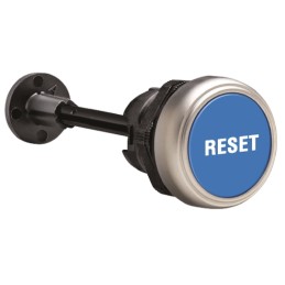 1 pcs - Lovato Platinum Series Blue Spring Return Push Button Head, 22mm Cutout, IP66, IP67, IP69K