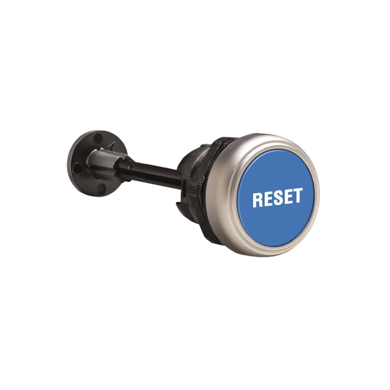 1 pcs - Lovato Platinum Series Blue Spring Return Push Button Head, 22mm Cutout, IP66, IP67, IP69K