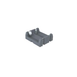 1 pcs : 1079 - Battery Holder (Open) CR123A 2 Cell PC Pin
