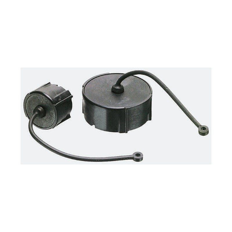 1 pcs - Souriau CLIPPER Male Dust Cap, Shell Size 2 IP67 Rated, Polyamide