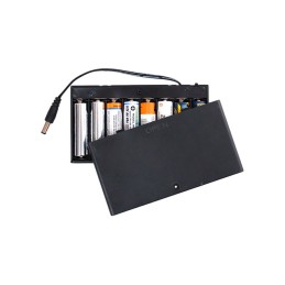 1 pcs : 875 - Battery Holder (Covered) AA 8 Cell Wire Leads with Connector