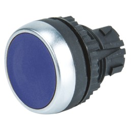 1 pcs - BACO Blue Spring Return Push Button Head, 22mm Cutout, IP66