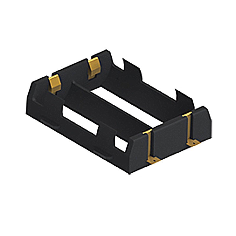 1 pcs : 1108 - Battery Holder (Open) 26650 2 Cell SMD (SMT) Tab