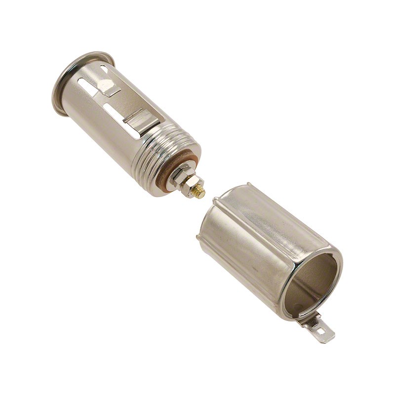 1 pcs : ZA2060 - Auto Power Socket Cigarette Lighter Assembly 12 V 10 A Phenolic Insulation, Lockable