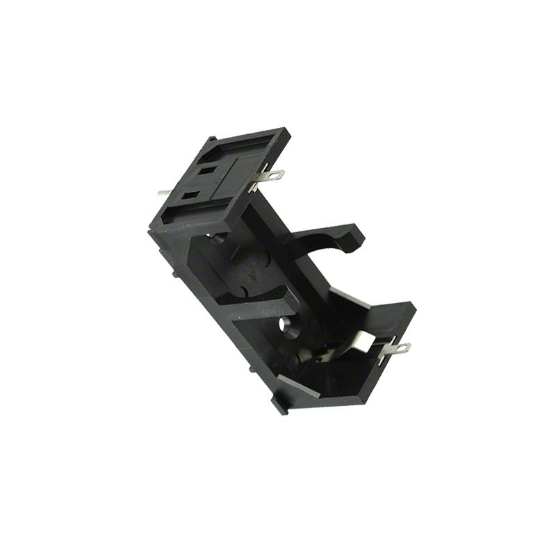 1 pcs : BX0036 - Battery Holder (Open) C 1 Cell PC Pin, Solder Tab