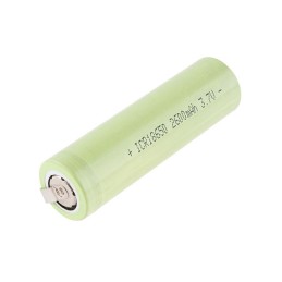 1 pcs : PRT-13189 - 18650 3.7 V Lithium-Ion Battery Rechargeable (Secondary) 2.6Ah