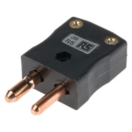 1 pcs - RS PRO In-Line Thermocouple Connector for Use with Type R/S Thermocouple, Standard Size, JIS Standard