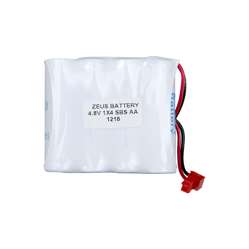 1 pcs : ZB4.8V1X4SBSAA - AA 4.8 V Nickel Cadmium Battery Pack