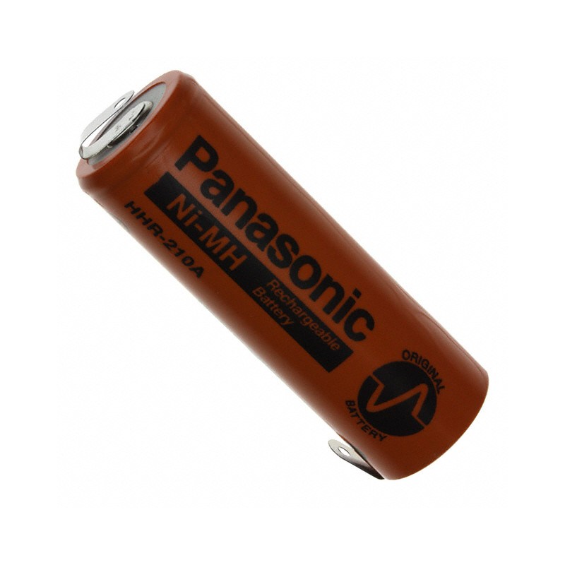 1 pcs : HHR-210AB18T - A 1.2 V Nickel Metal Hydride Battery Rechargeable (Secondary) 2.1Ah