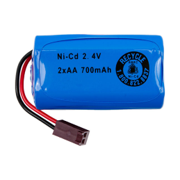 1 pcs : ZB2.4V1X2SBSAA - AA 2.4 V Nickel Cadmium Battery Pack