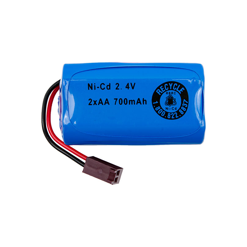 1 pcs : ZB2.4V1X2SBSAA - AA 2.4 V Nickel Cadmium Battery Pack