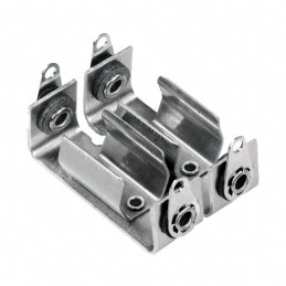 1 pcs : 155 - Battery Holder (Open) N 2 Cell Solder Lug