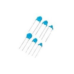 1 pcs : DE11XRA100KN4AN01F - Safety Capacitors 10.0 1.0mm 7.0mm max Dia 4.0 mm max thick SL (JIS) 250Vac ( r.m.s.) 10pF K tol