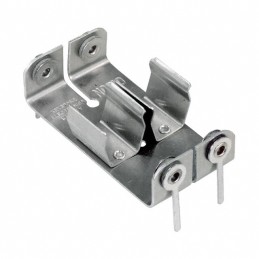 1 pcs : 2223 - Battery Holder (Open) AA 2 Cell PC Pin