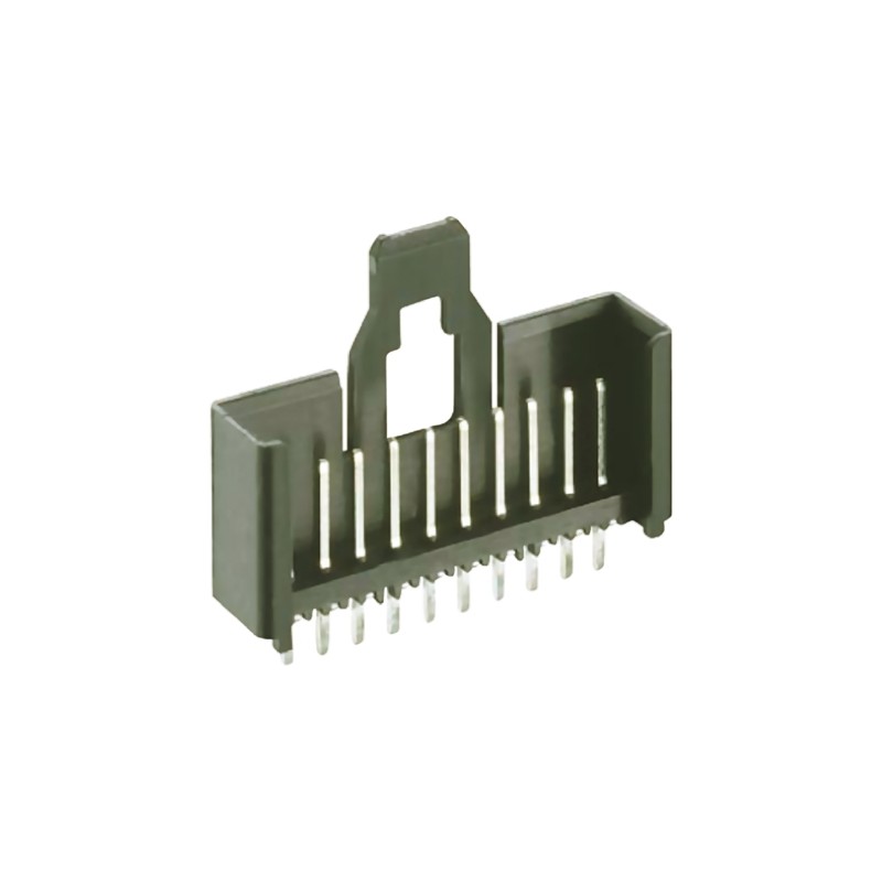 10 pcs - Lumberg Minimodul Series Straight Through Hole PCB Header, 12 Contact(s), 2.5mm Pitch, 1 Row(s), Shrouded