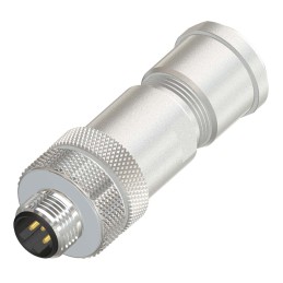 1 pcs - RS PRO Circular Connector, 4 Contacts, Cable Mount, M12 Connector, Socket, Male, IP67