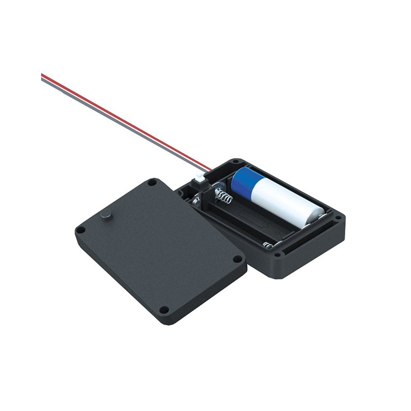 1 pcs : 2439 - Battery Holder (Covered) AA 3 Cell Wire Leads - 6' (152.4mm)