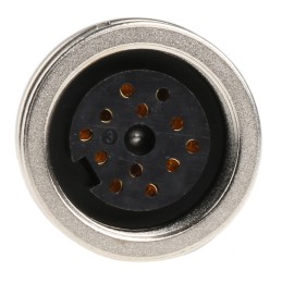 1 pcs - binder Circular Connector, 12 Contacts, Panel Mount, M16 Connector, Socket, Female, IP67, 723 Series
