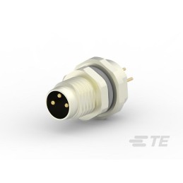1 pcs - TE Connectivity Circular Connector, 3 Contacts, Cable Mount, M8 Connector, Plug