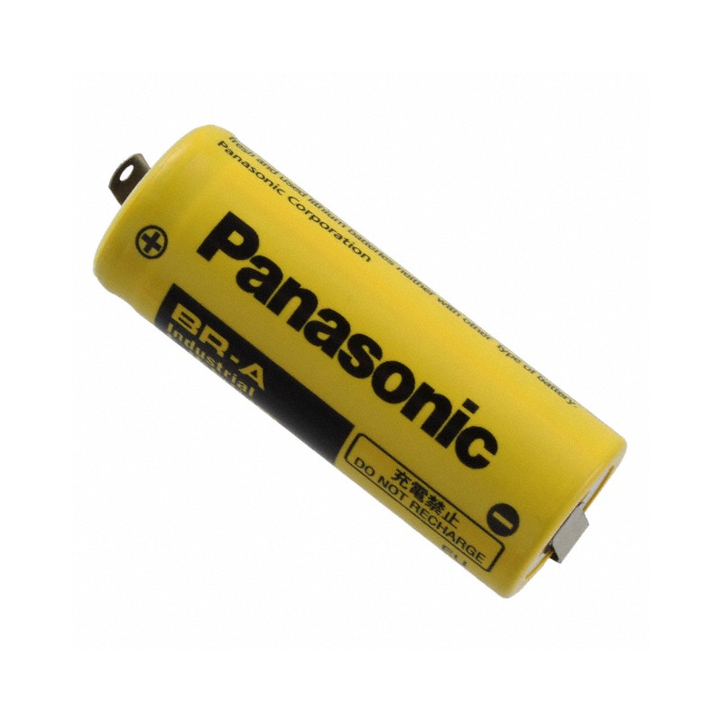 1 pcs : BR-AT2SPE - A Lithium Poly-Carbon Monofluoride 3 V Battery Non-Rechargeable