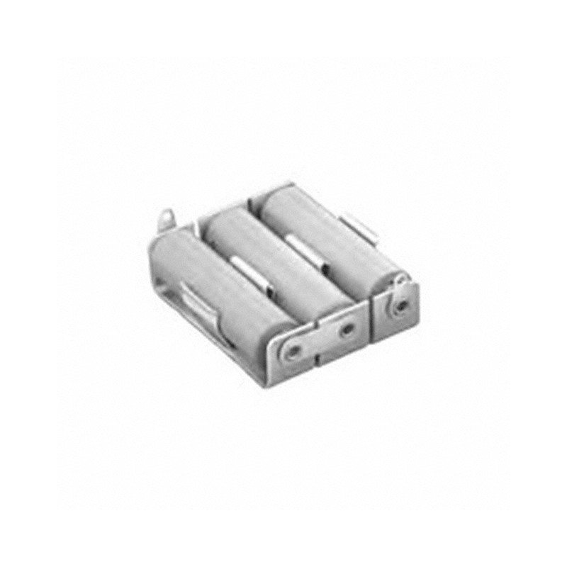 1 pcs : 147 - Battery Holder (Open) AA 3 Cell Solder Lug
