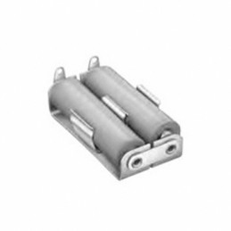 1 pcs : 152 - Battery Holder (Open) D 2 Cell Solder Lug