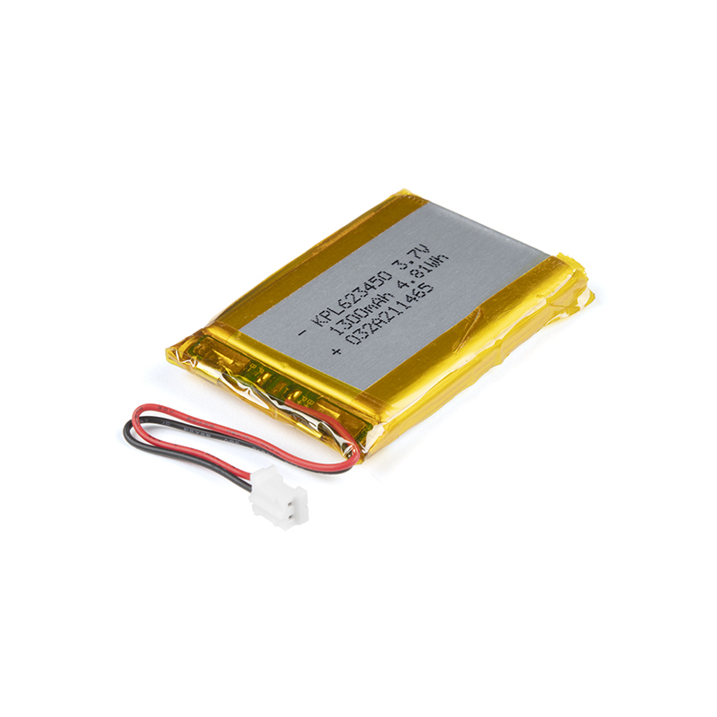 1 pcs : PRT-18286 - 3.7 V Lithium-Ion Battery Rechargeable (Secondary) 1.25Ah